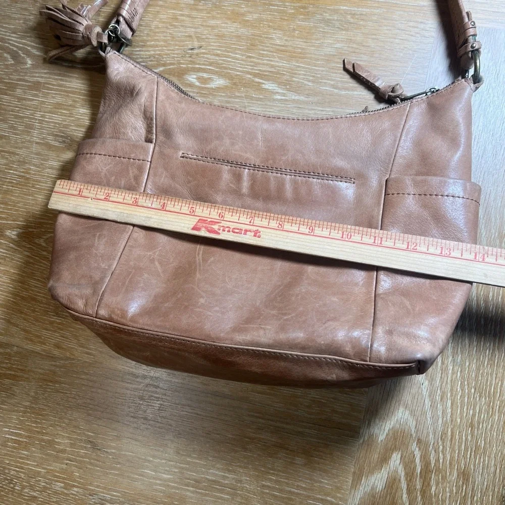 The Sake Gen Hobo Natural Block Bag‎ Purse Leather
